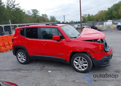 2016 Jeep Renegade Latitude z USA, uszkodzony, nr VIN ZACCJABT6GPC49396